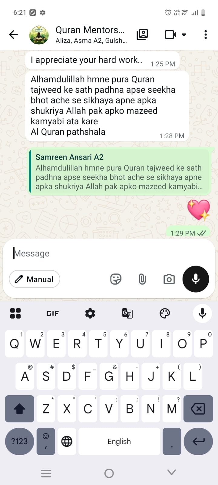 Student Group testimonial screenshot