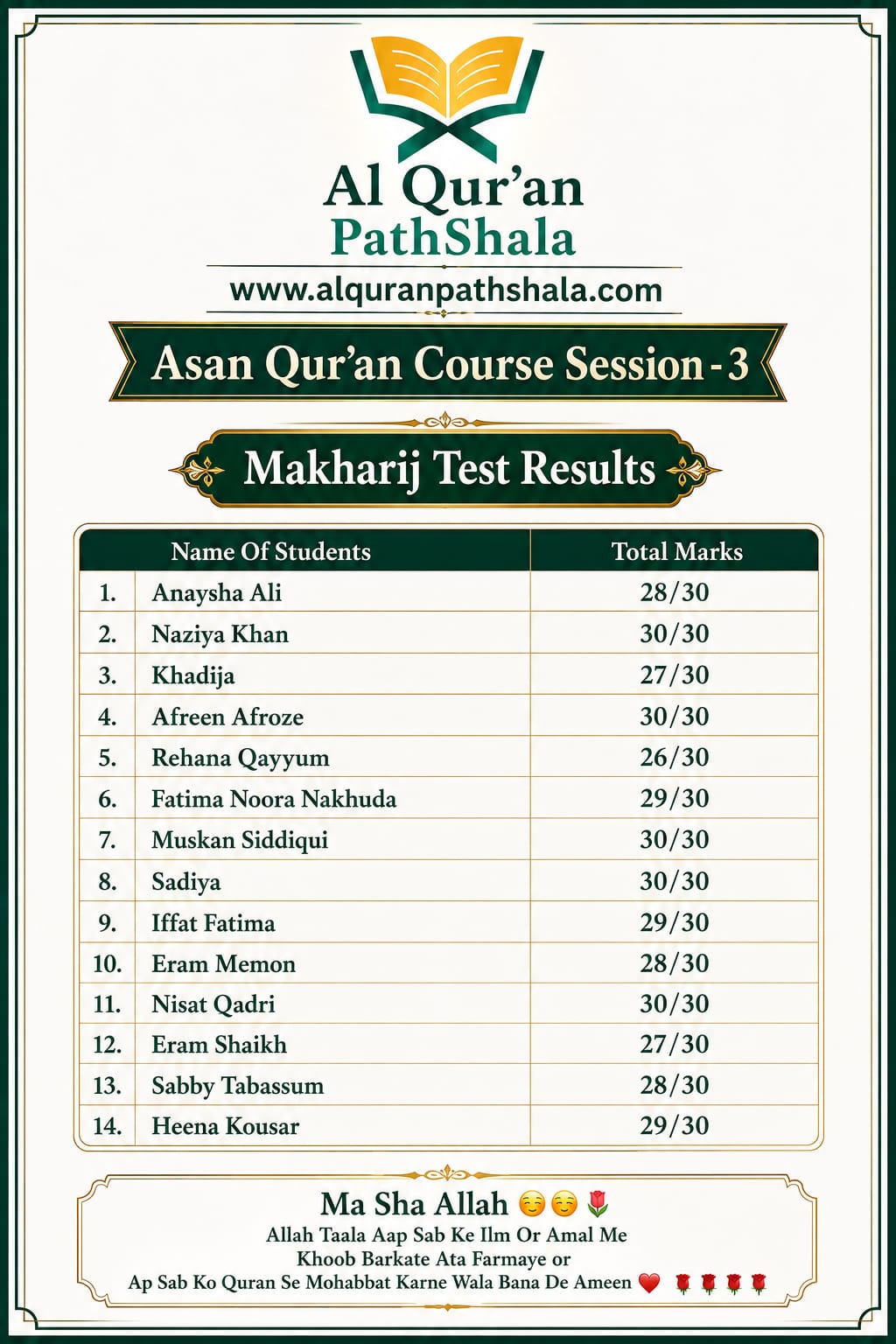 Al Quran PathShala gallery highlight